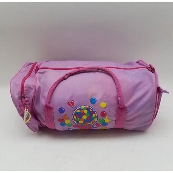Vintage Rare Lisa Frank Duffle Bag and Sleeping Bag Set - Picture 1 of 7